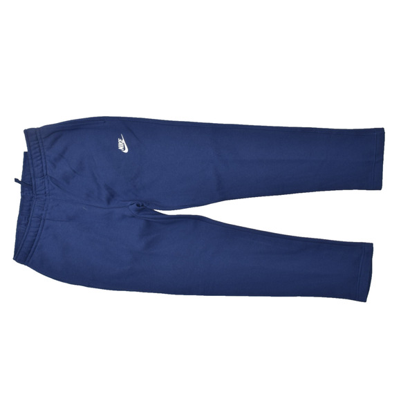 Nike Men's Regular Size S Blue Fleece Standrad Straight Sweatpants NEW B2707-410 - Picture 1 of 8
